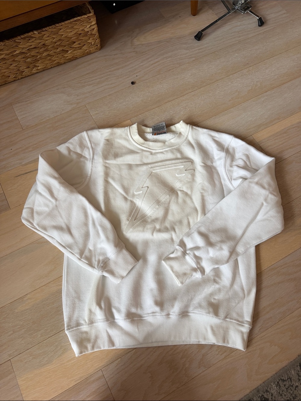 Men's White Gatorade Crewneck Sweater